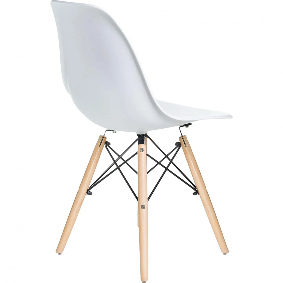 Стул 0MX_LO_обеденный DOBRIN DSW LMZL-PP638_LB-MTR_P-W-02 свет.бук/белый
