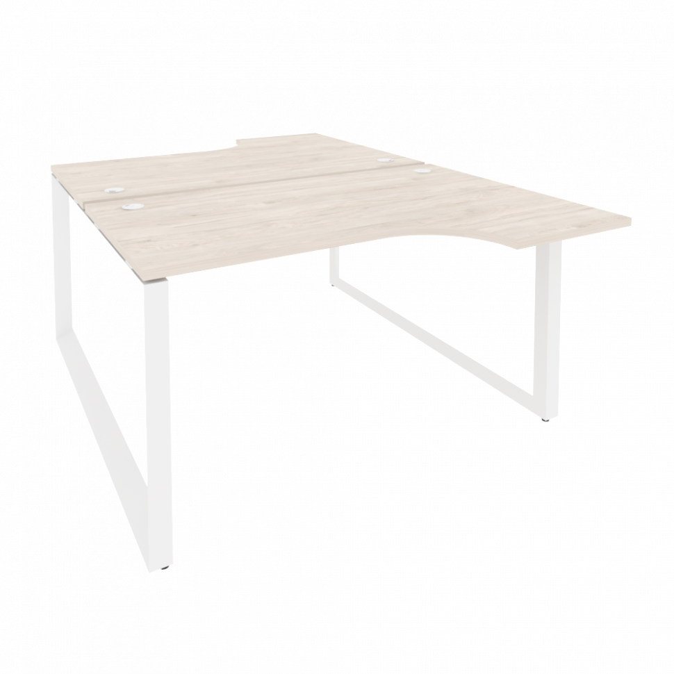 Onix Рабочая станция на О-образном м/к O.MO-D.SA-2 Денвер Светлый/Металл Белый 1380*1995*750 (1475/4 Onix Рабочая станция на О-образном м/к O.MO-D.SA-2 Денвер Светлый/Металл Белый 1380*1995*750 (1475/4