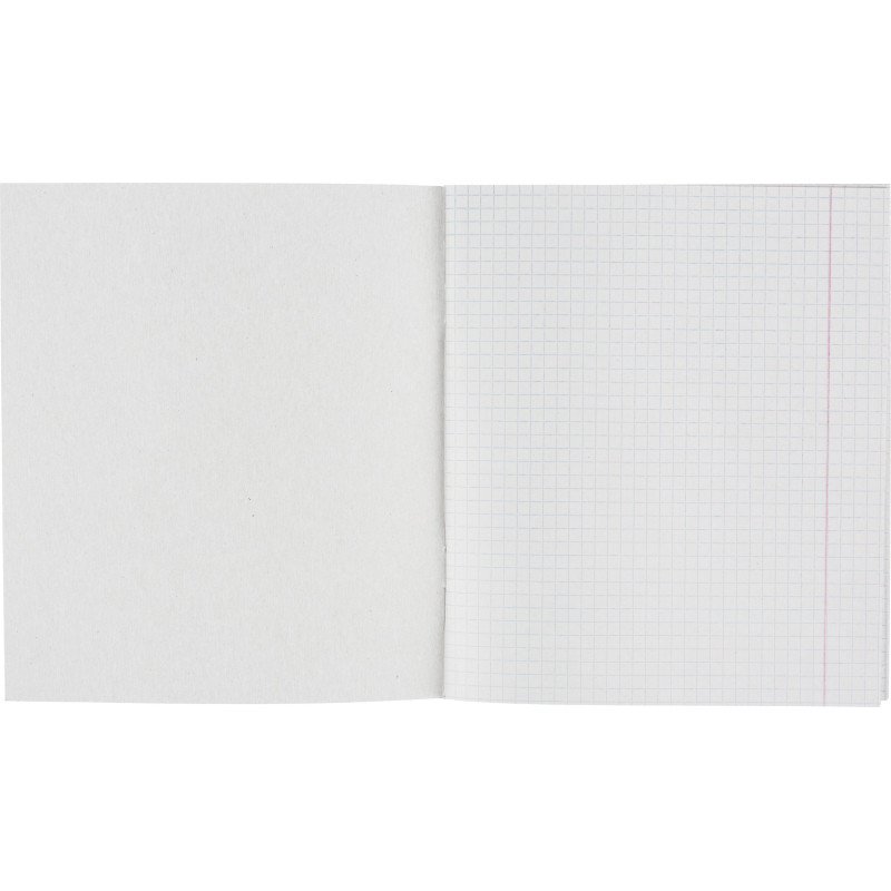 Тетрадь общая А5,48л,кл,скоб,офсет-2 Attache Ice зелен/синий