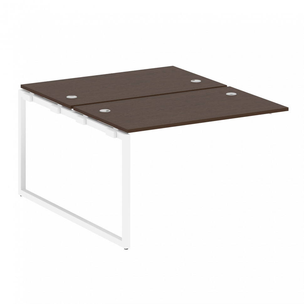 Metal System Quattro Проходной элемент рабочей станции на О-образном м/к 40БО.ПРС-СП-2.2 Венге Цаво/ Metal System Quattro Проходной элемент рабочей станции на О-образном м/к 40БО.ПРС-СП-2.2 Венге Цаво/