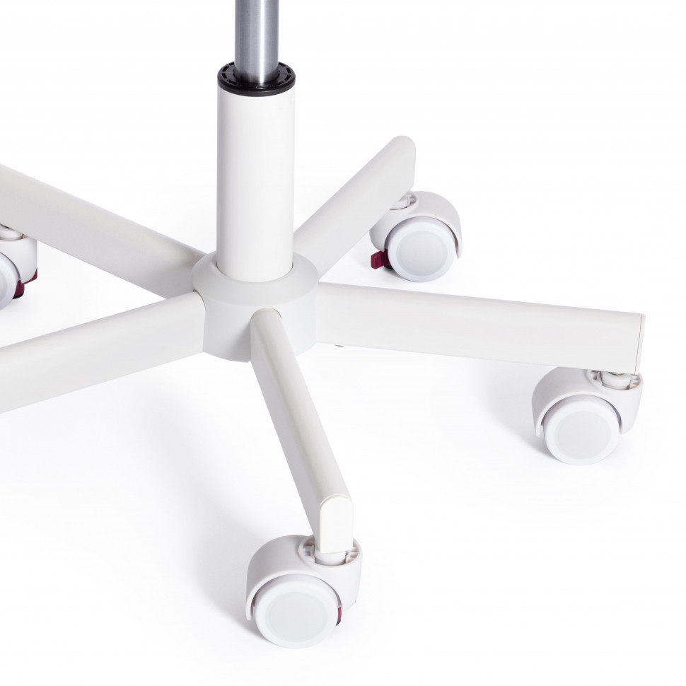 Набор серых роликов ПУ с отключ. блокировкой, 6 штук, D11 полиуретан