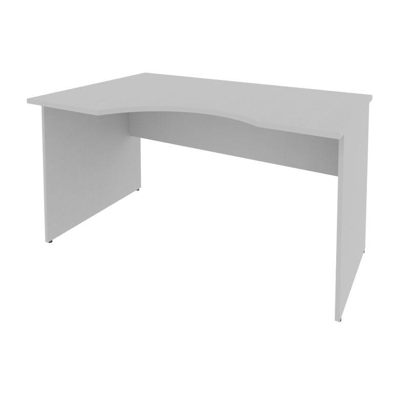 Riva Стол криволинейный левый А.СА-2 (L) Серый 1400*900*750 Riva Стол криволинейный левый А.СА-2 (L) Серый 1400*900*750