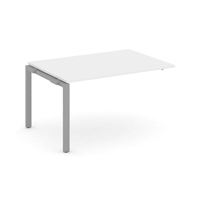 Style Project Проходной наб. элем. перег. стола SN-59P.NSPRG-003.3 Белый/Металл Серый 1380*980*750