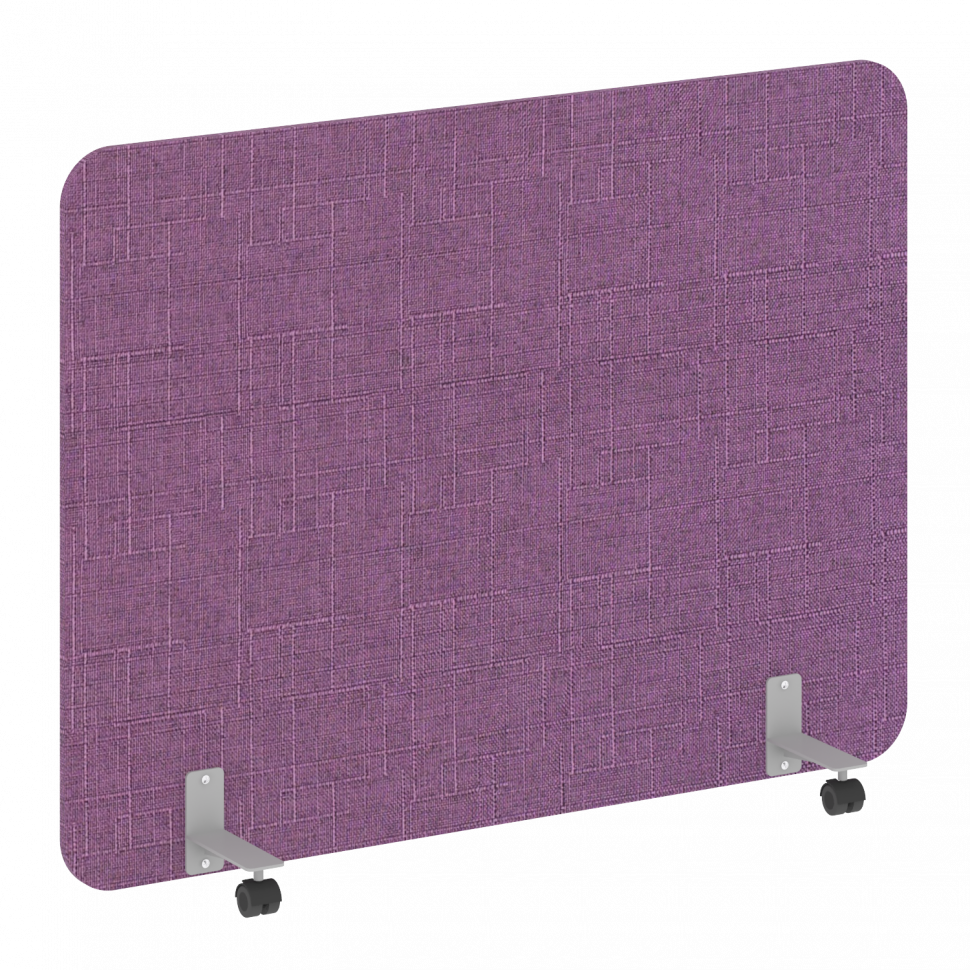 R-line soft Перегородка на металлических опорах, на роликах AP.R-160-120 Romeo 06/Металл Серый 1600*