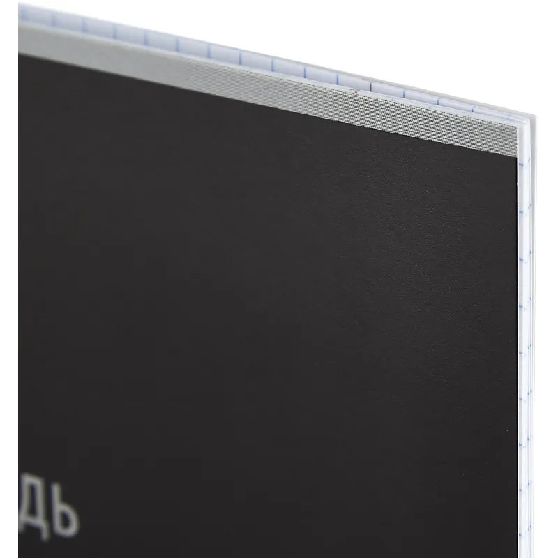 Тетрадь школьная А5, 12л клетка, №1 School Интенсив цвет Черный 10 шт/уп