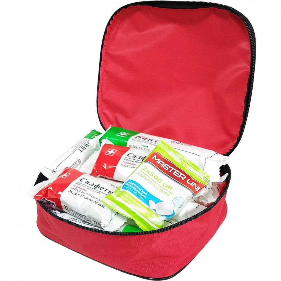 Аптечка первой помощи работникам ФЭСТ (приказ № 262н) сумка малая 3770