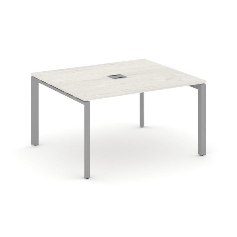 Style Project Стол переговорный SN-59P.SPRG-034 Дуб Наварра/Металл Серый 1580*1180*750