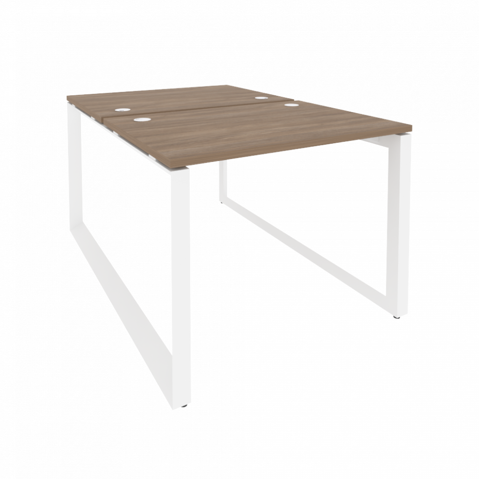 Onix Рабочая станция на О-образном м/к O.MO-D.RS-2.1.7 Дуб Аризона/Металл Белый 980*1475*750