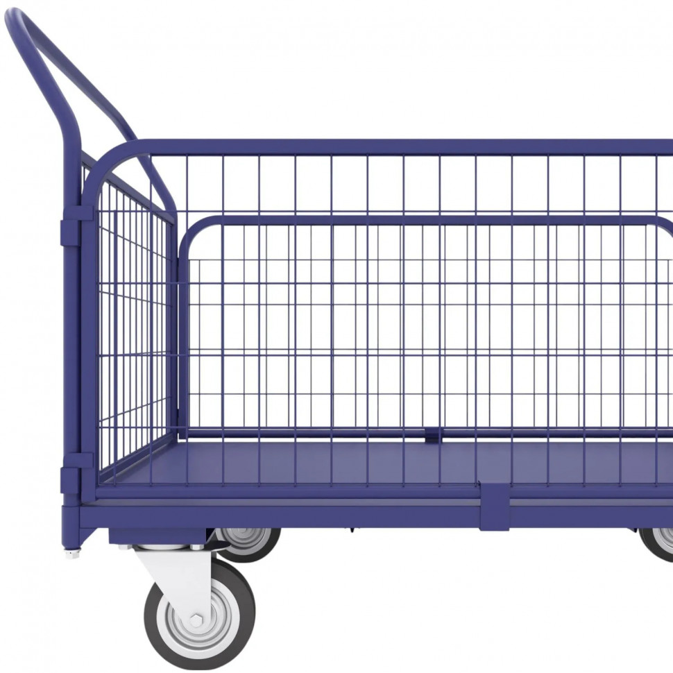 Тележка платформенная с сетчатыми бортами ТС 5 (700х1200)  колеса d 160