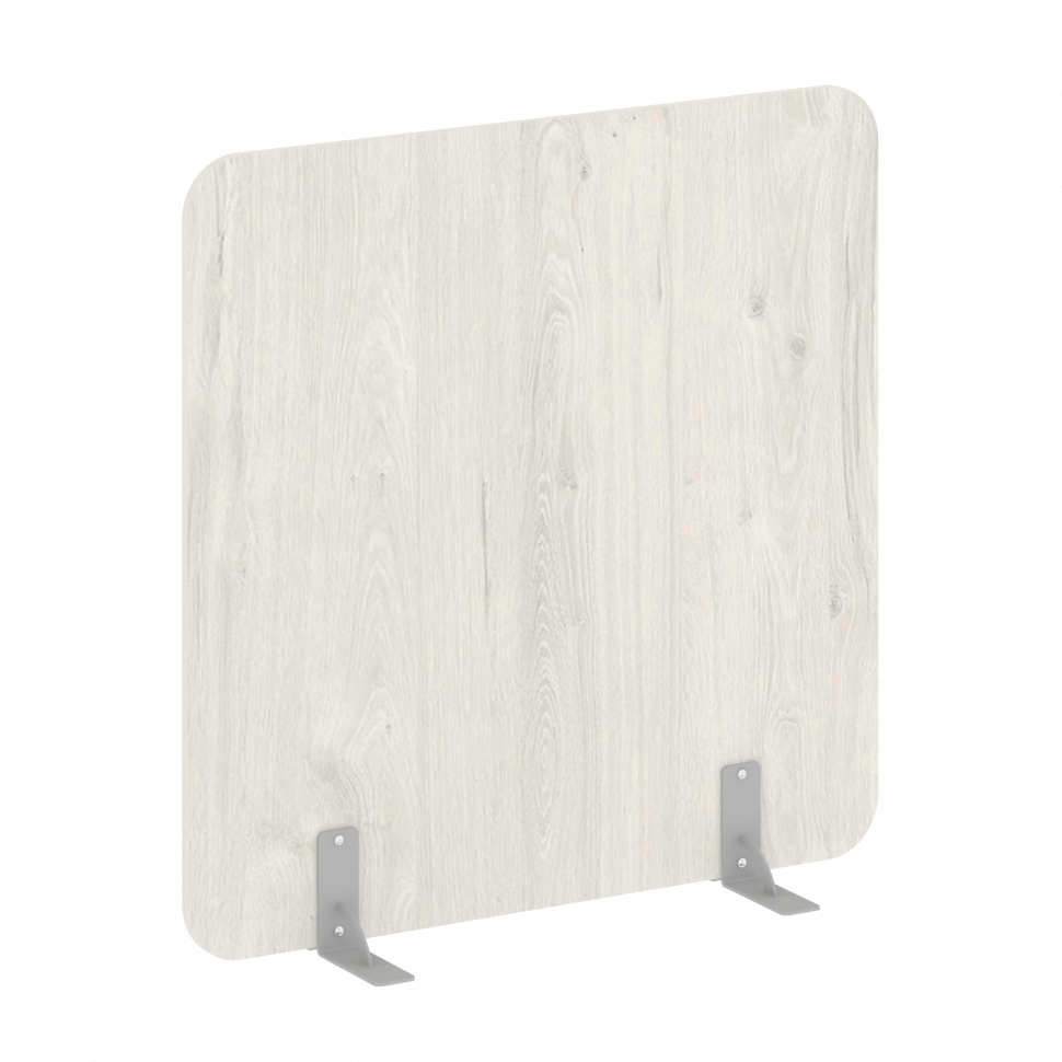 R-line Перегородки на металлических опорах на фетровых подпятниках DP.F-120-120 Дуб Наварра/Металл С