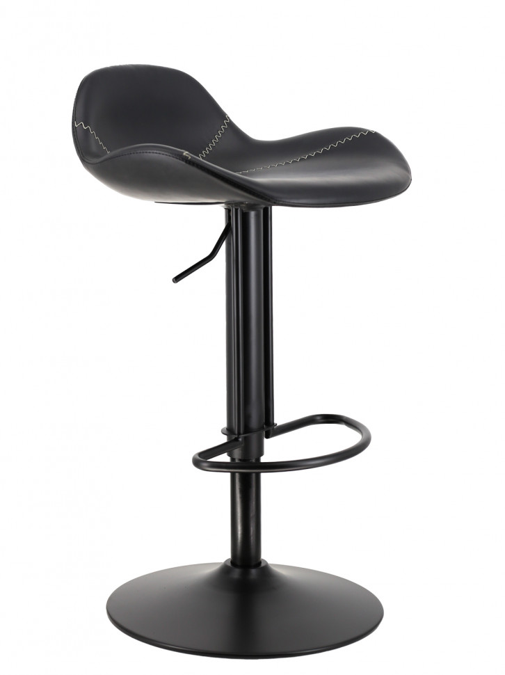 Барный стул Everprof Glory (Глори) Экокожа Черный