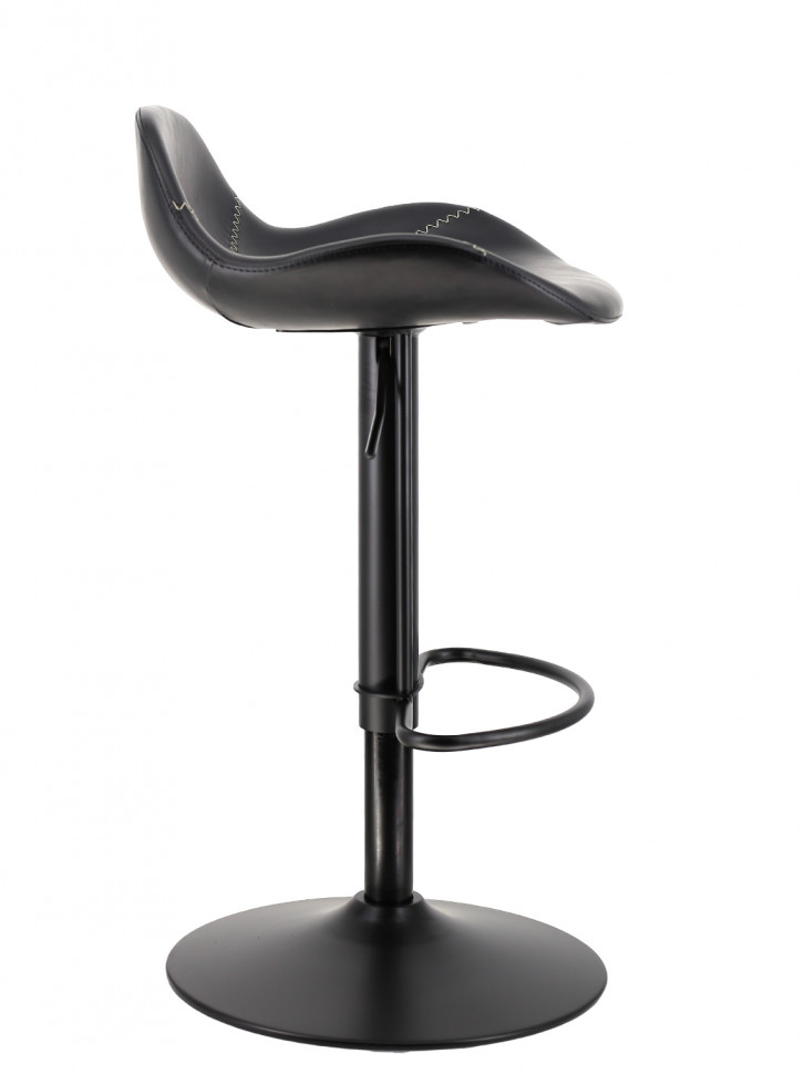 Барный стул Everprof Glory (Глори) Экокожа Черный
