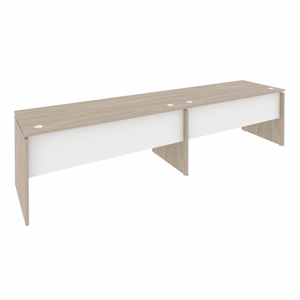 Onix Рабочая станция O.RS-2.4.7 Дуб Аттик/Белый Бриллиант 3160*720*750 Onix Рабочая станция O.RS-2.4.7 Дуб Аттик/Белый Бриллиант 3160*720*750