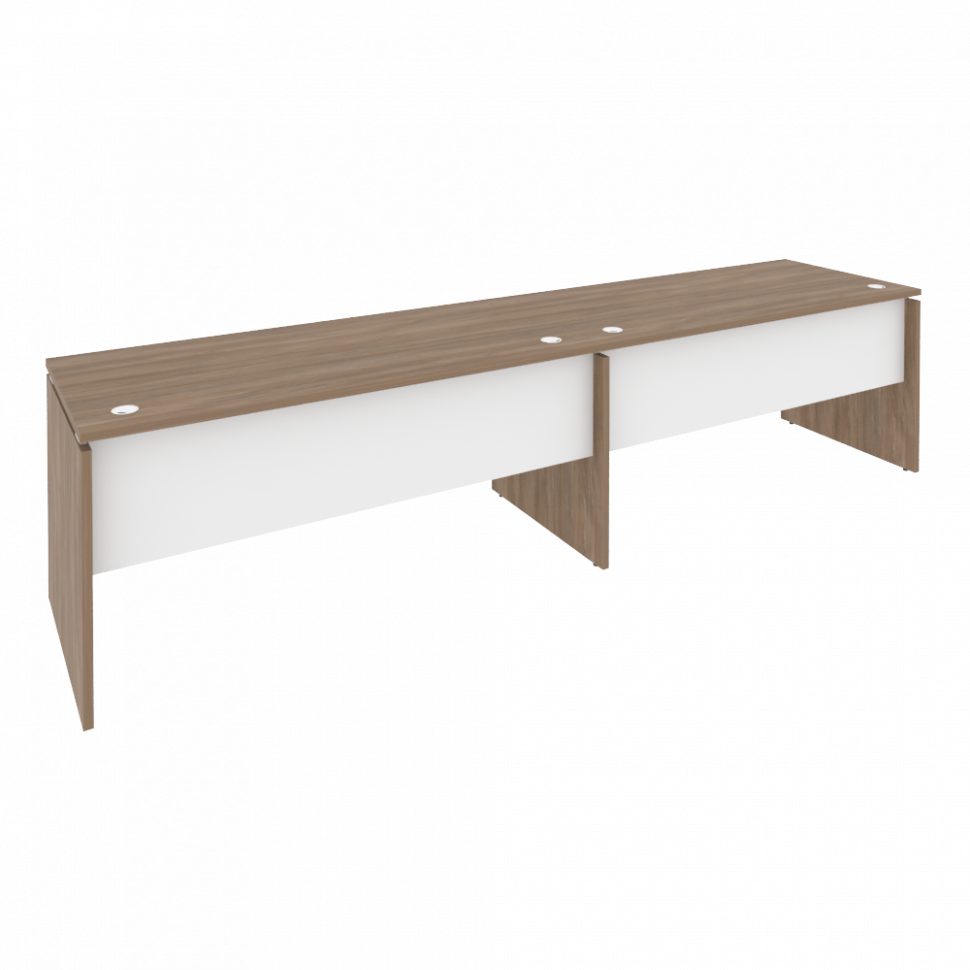 Onix Рабочая станция O.RS-2.4.7 Дуб Аризона/Белый Бриллиант 3160*720*750 Onix Рабочая станция O.RS-2.4.7 Дуб Аризона/Белый Бриллиант 3160*720*750