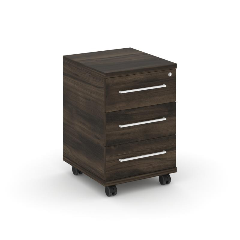 Rift Тумба мобильная усиленная RF.TM-002 Дуб Мали/Белый Ручки 416*460*615