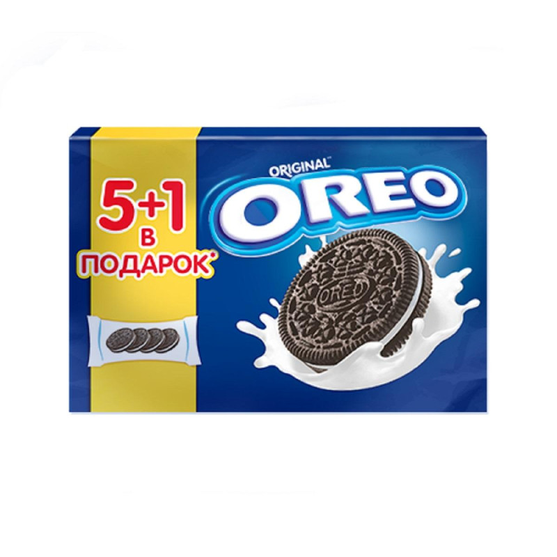 Печенье OREO с какао, ванильной начинкой, 228г
