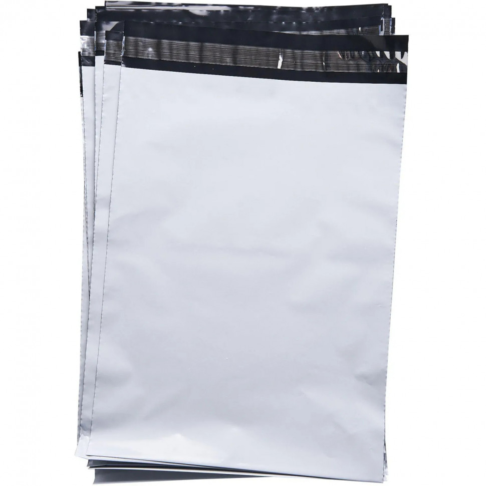 Курьер-пакет без печати, без кармана,300x400+40, 50 мкм (100 шт/уп)