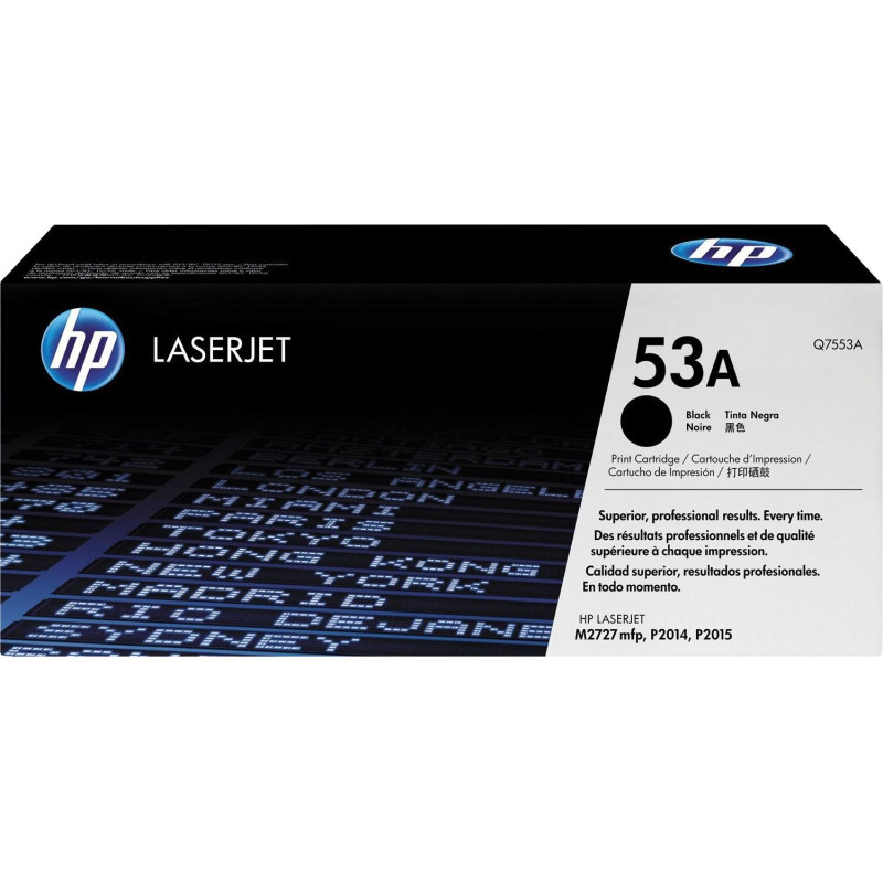 Картридж лазерный HP 53A Q7553A чер. для LJ P2014/P2015