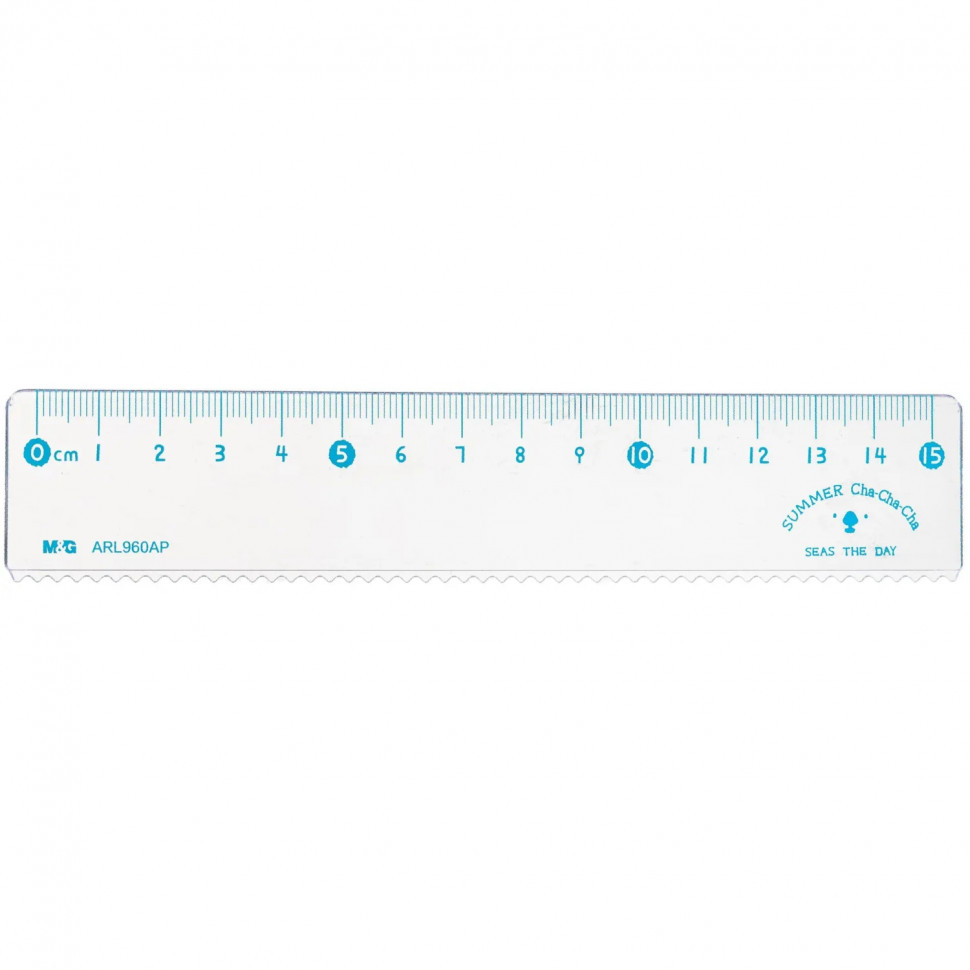 Набор чертежный M&G Summer Cha Cha (лин, транс, 2 треуг), в ПВХ конверте