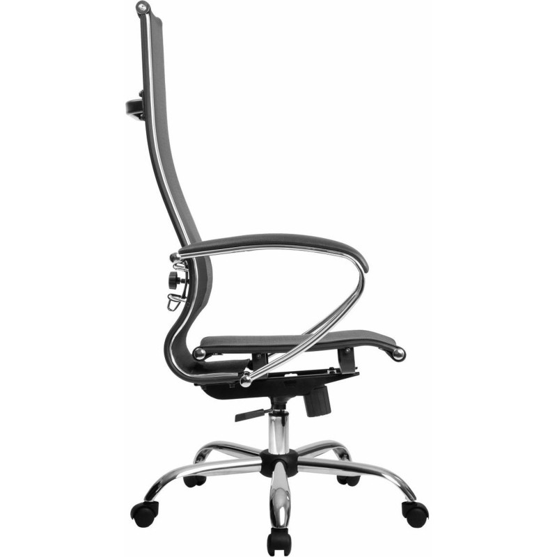 Кресло 0MX_MT_МЕТТА-7 MPRU сет.чер, хром подл.131/осн.003(подл.101/осн.003)