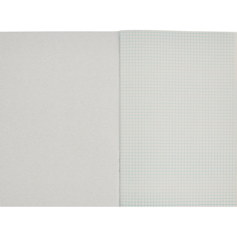 Тетрадь общая А4,48л,кл,скоб,офсет-2 Attache Ice красн/фиол