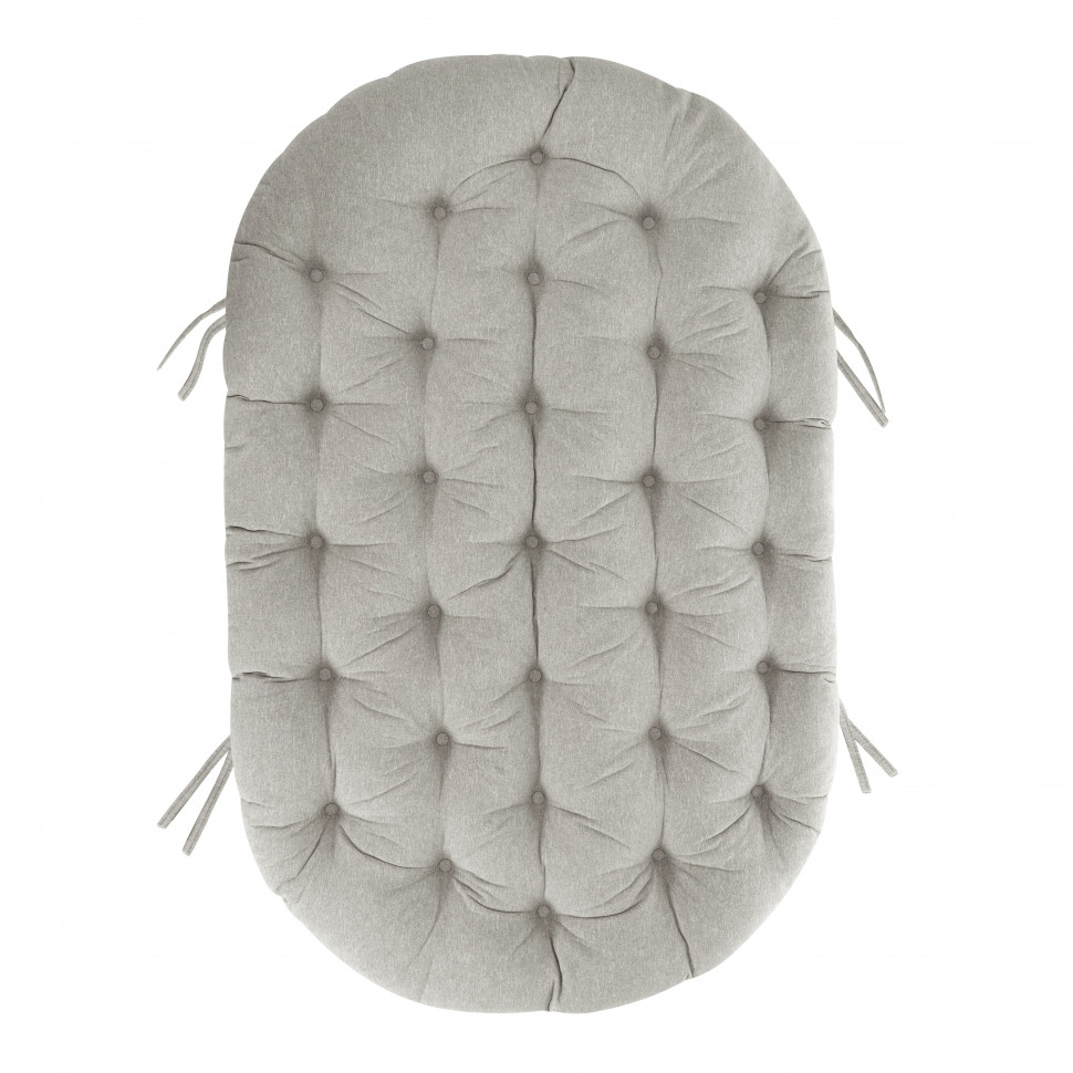 23/02 Матрац для дивана Mamasan/Мамасан подушка 182х119х15 см, ткань, серо-бежевый, 3M 16/2