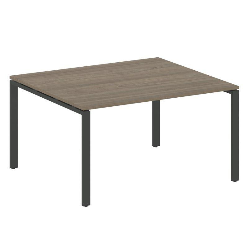 Metal System Переговорный стол (1 столешница) на П-образном м/к БП.ПРГ-1.3 Вяз Благородный/Металл Ан