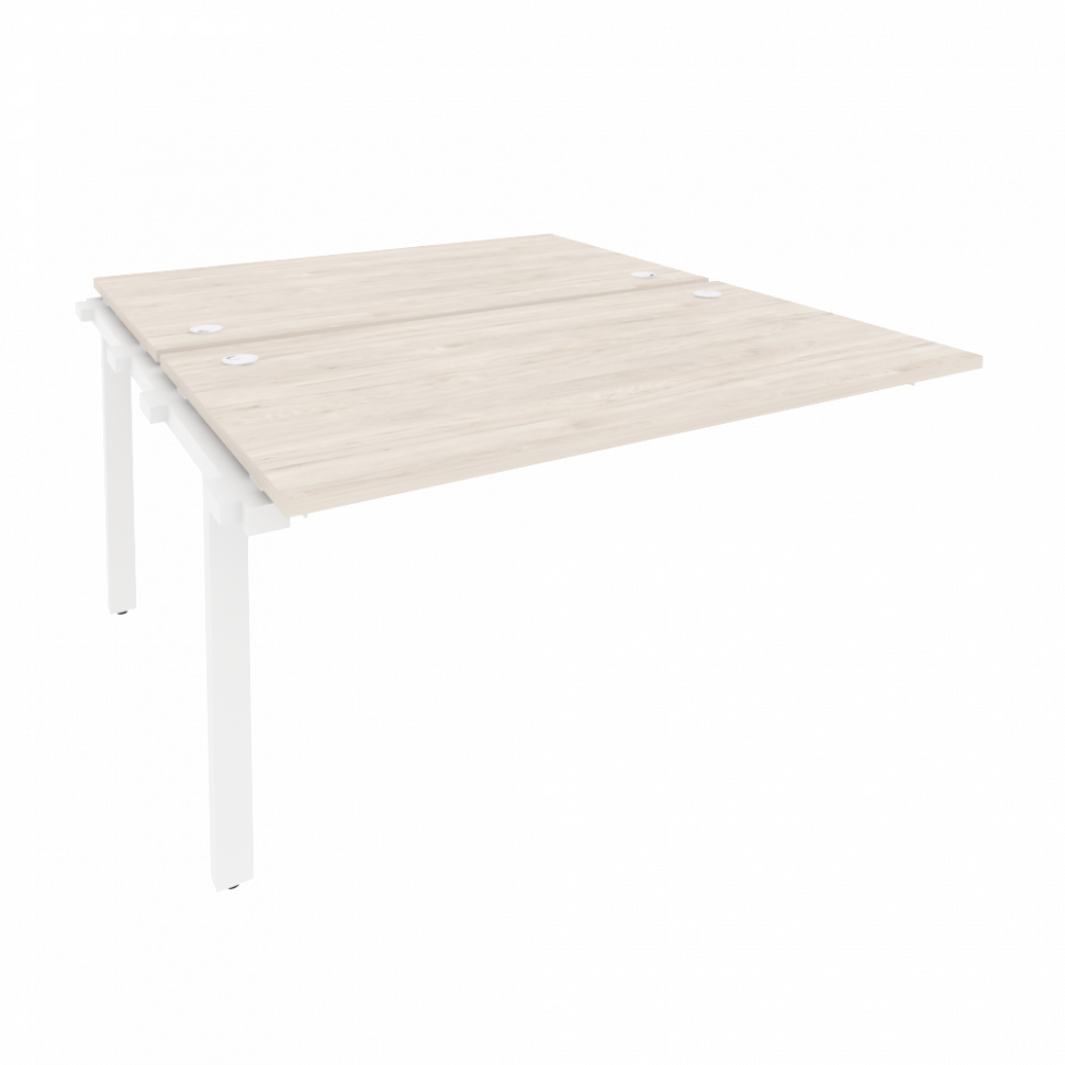 Onix Наборный элемент рабочей станции на м/к O.M-2.NRS-3.8 Денвер Светлый/Металл Белый 1380*1635*750