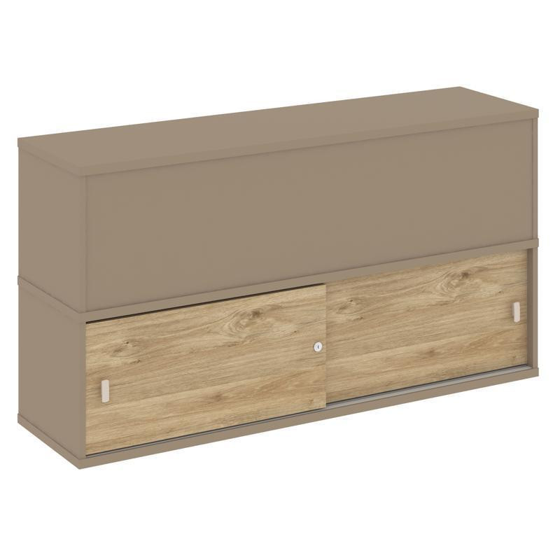 Estetica Надставка на 2 тумбы высокая ES.NV-3.1 Латте/Тиквуд Светлый 1500*410*795 Estetica Надставка на 2 тумбы высокая ES.NV-3.1 Латте/Тиквуд Светлый 1500*410*795