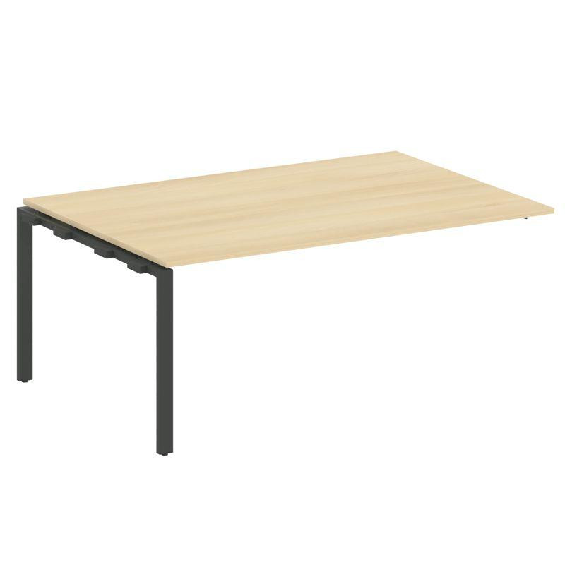 Metal System Проходной элемент перег. стола на П-образном м/к БП.ППРГ-5 Акация Лорка/Металл Антрацит