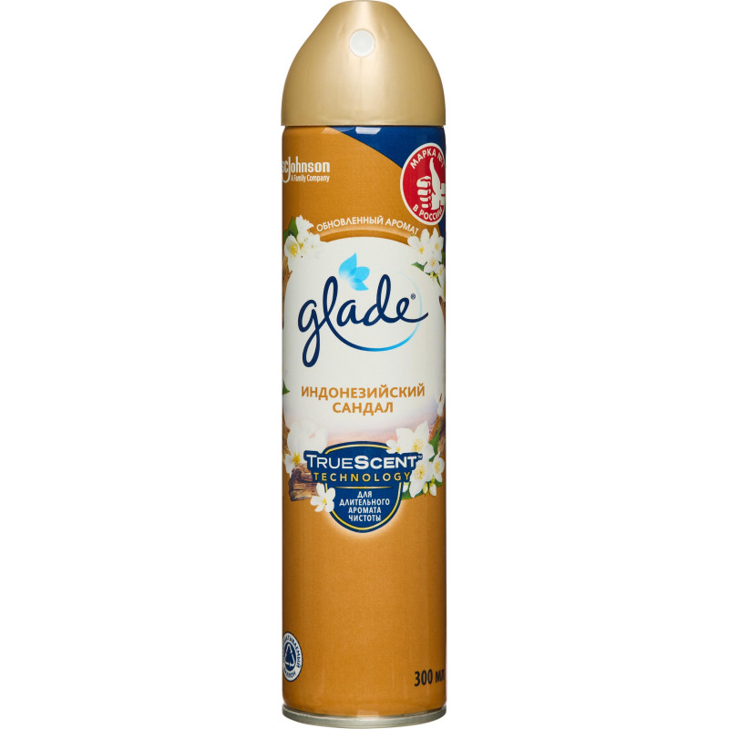 Освежитель воздуха Glade индонезийский сандал 300мл