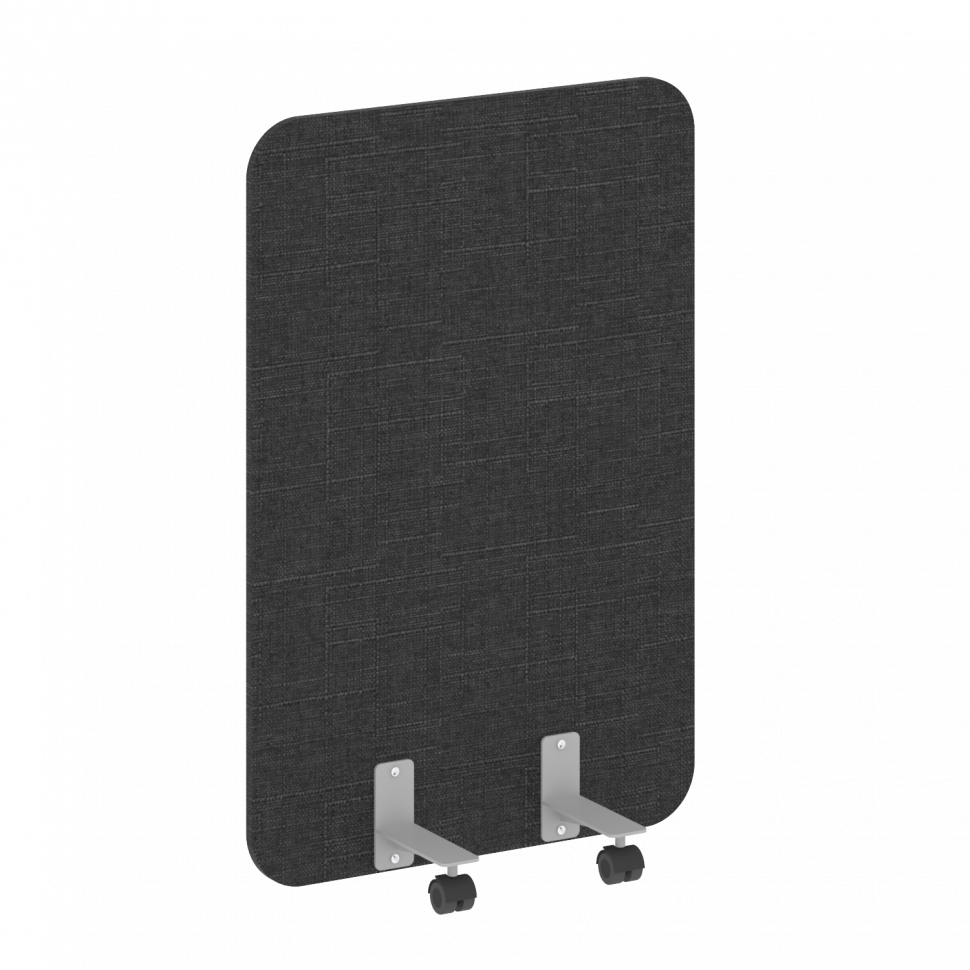 R-line soft Перегородка на металлических опорах, на роликах AP.R-80-120 Romeo 12/Металл Серый 800*28