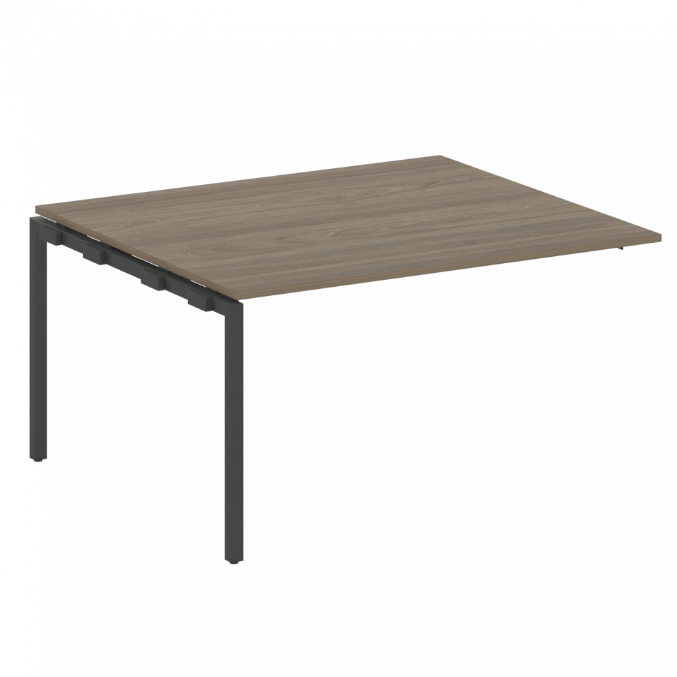 Metal System Quattro Проходной элемент перег. стола на П-образном м/к 40БП.ППРГ-3 Вяз Благородный/Ме Metal System Quattro Проходной элемент перег. стола на П-образном м/к 40БП.ППРГ-3 Вяз Благородный/Ме