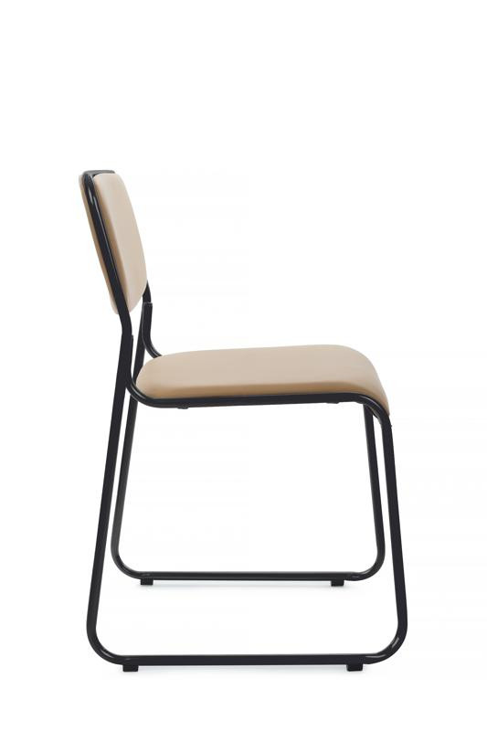 Кресло Никс RCH OMKL-02B Бежевый/Металл Черный