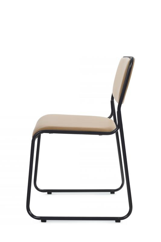 Кресло Никс RCH OMKL-02B Бежевый/Металл Черный