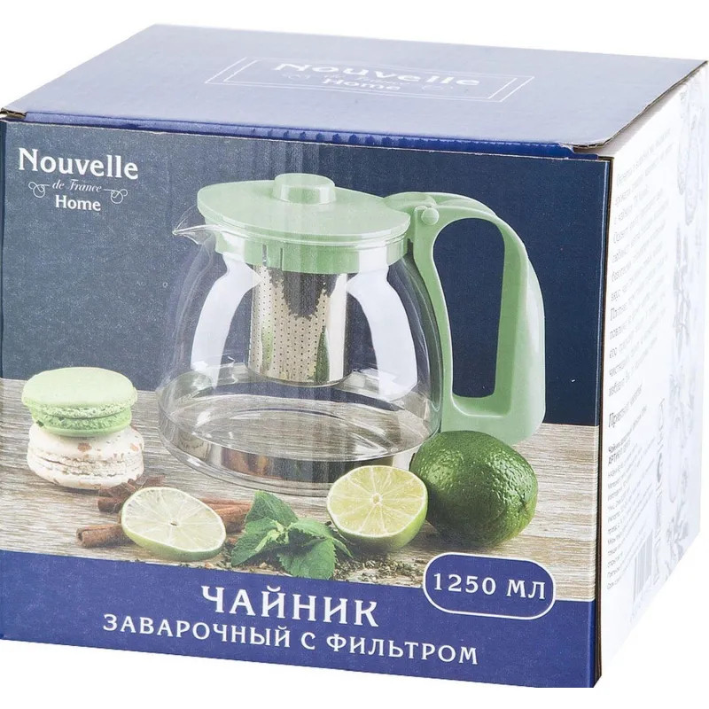 Чайник заварочный с фильтром v=1250 мл 5261015