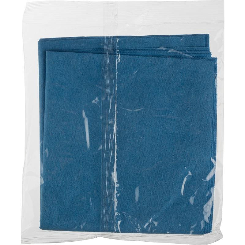 Салфетка хозяйственная микроспан 34х40см МС80-54 синий 5шт/уп