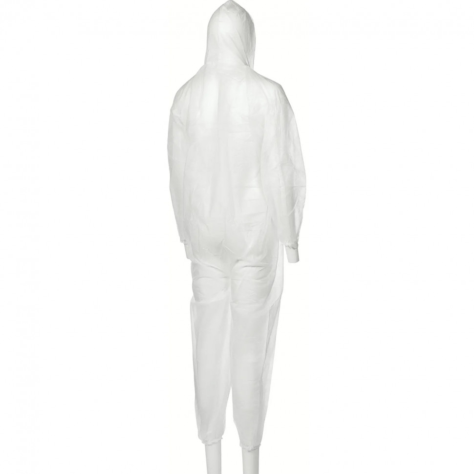 Комбинезон одноразовый Каспер, белый, 30 г/м2, р-р.4ХL 1 шт/уп