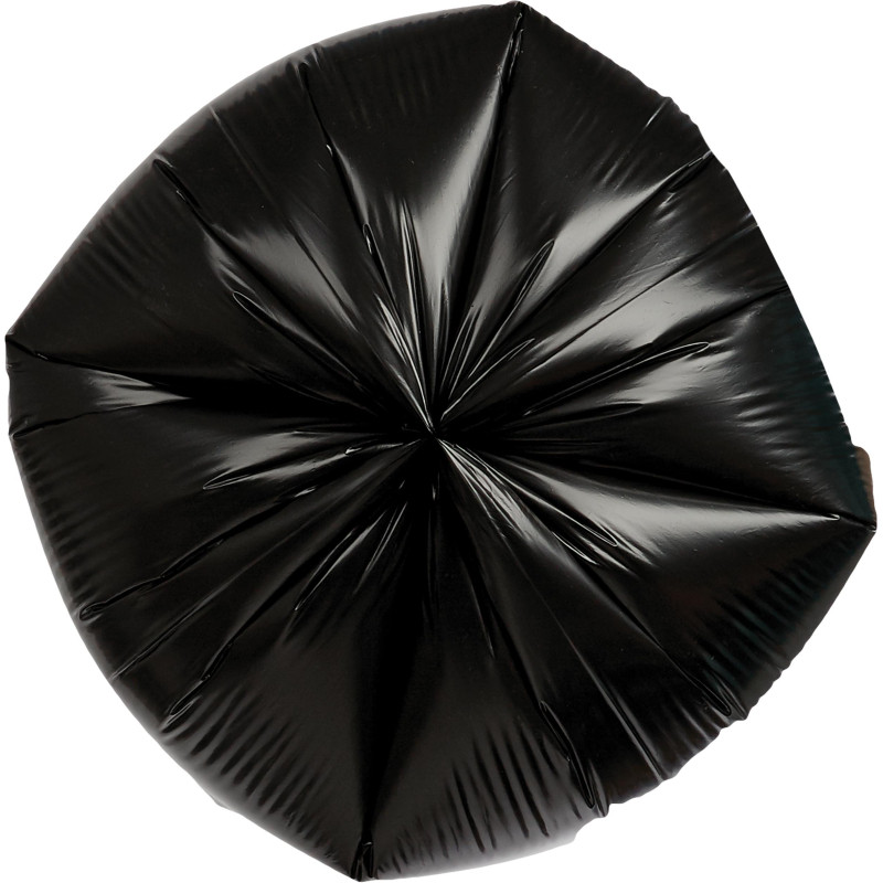 Мешки для мусора ПВД 60л 30мкм 50шт/рул черные 60x90см Amigo