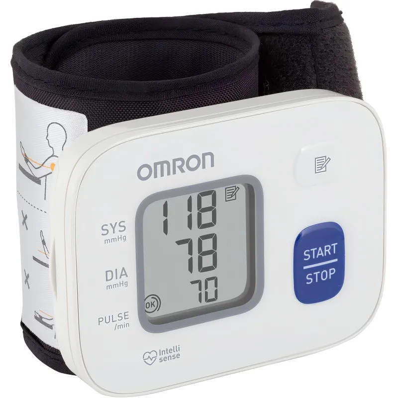 Тонометр OMRON RS2 на запястье с поверкой