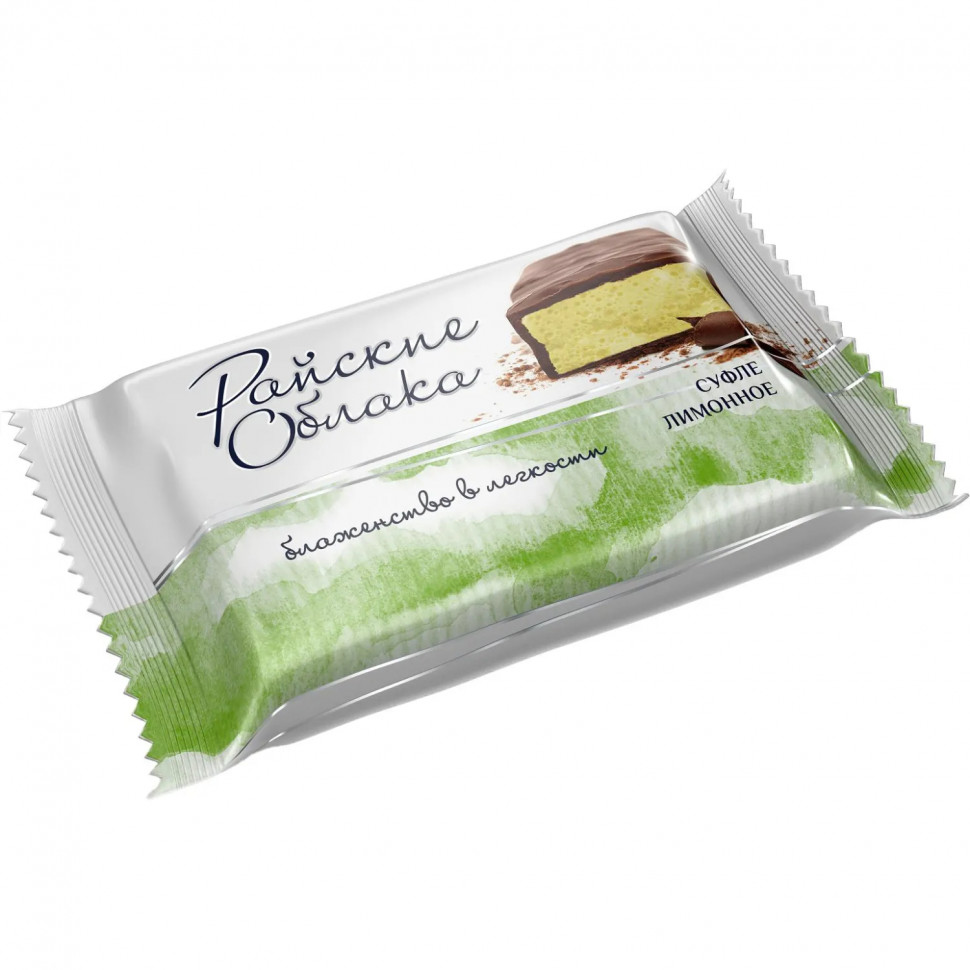 Конфеты шоколадные Райские облака суфле Лимонное, 200г