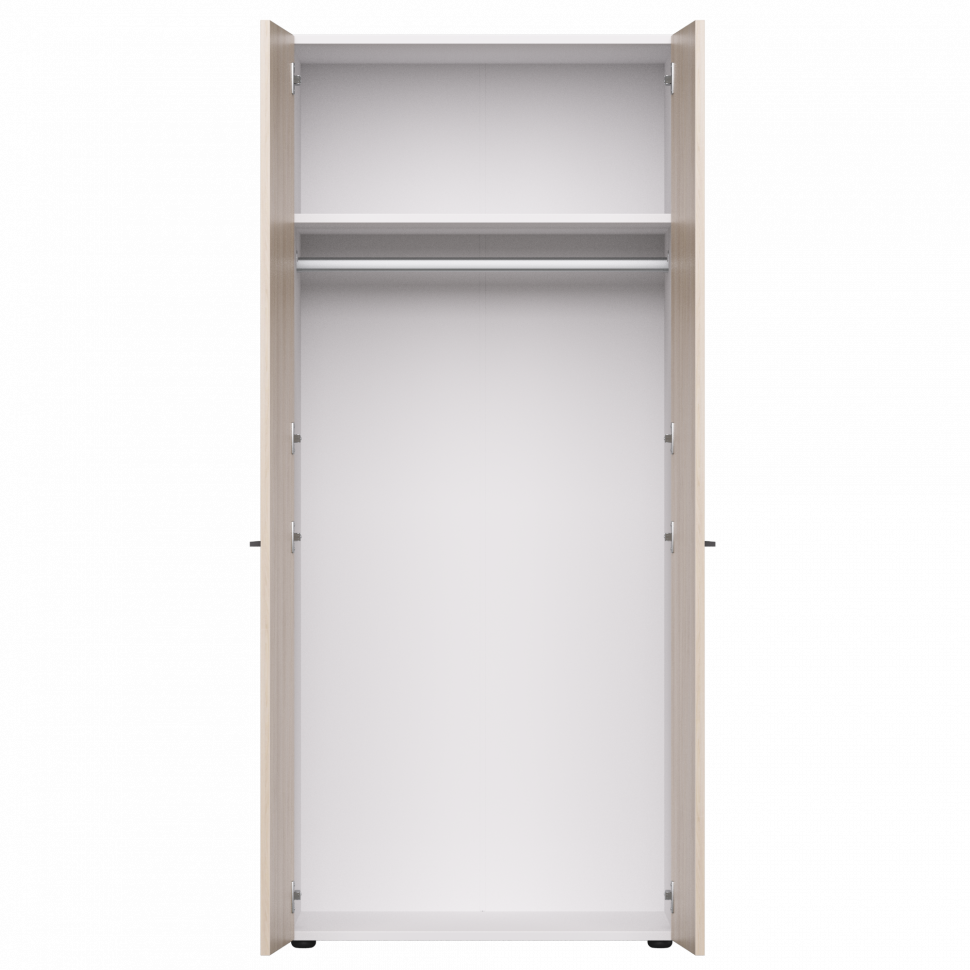 Гардероб глубокий Everprof EVO (ЭВО) 800х602x1835 Белый/Дуб Соната