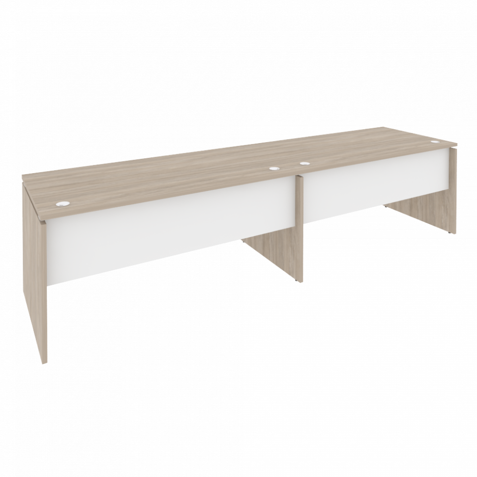 Onix Рабочая станция O.RS-2.4.8 Дуб Аттик/Белый Бриллиант 3160*800*750 Onix Рабочая станция O.RS-2.4.8 Дуб Аттик/Белый Бриллиант 3160*800*750
