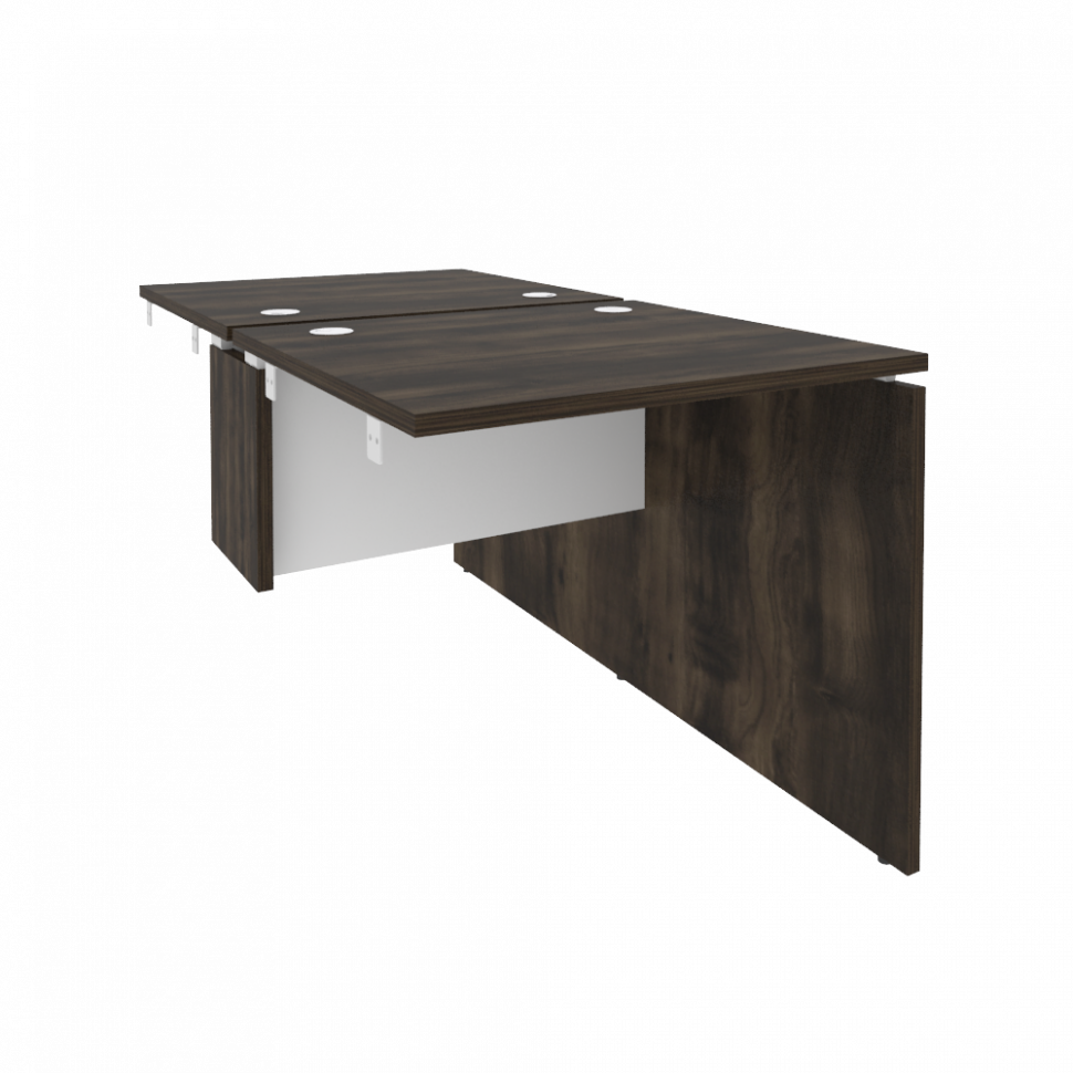 Onix Стол-приставка двойной к опорным элементам O.D.SPR-0.7 Дуб Мали/Белый Бриллиант 780*1475*750