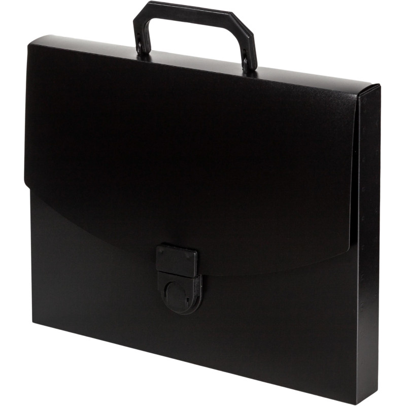 Папка-портфель пласт. ATTACHE A4/06 30мм черный