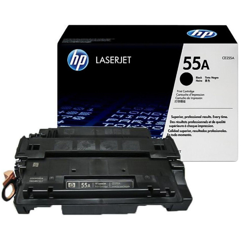 Картридж лазерный HP 55A CE255A чер. для LJ P3015d