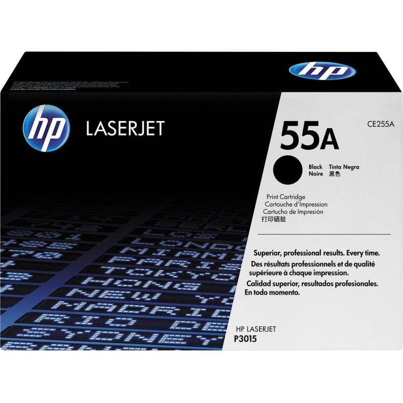 Картридж лазерный HP 55A CE255A чер. для LJ P3015d