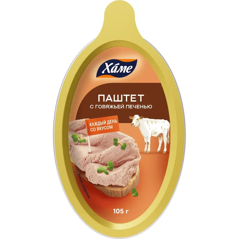 Паштет Hame деликатесный с говяжей печенью 105г