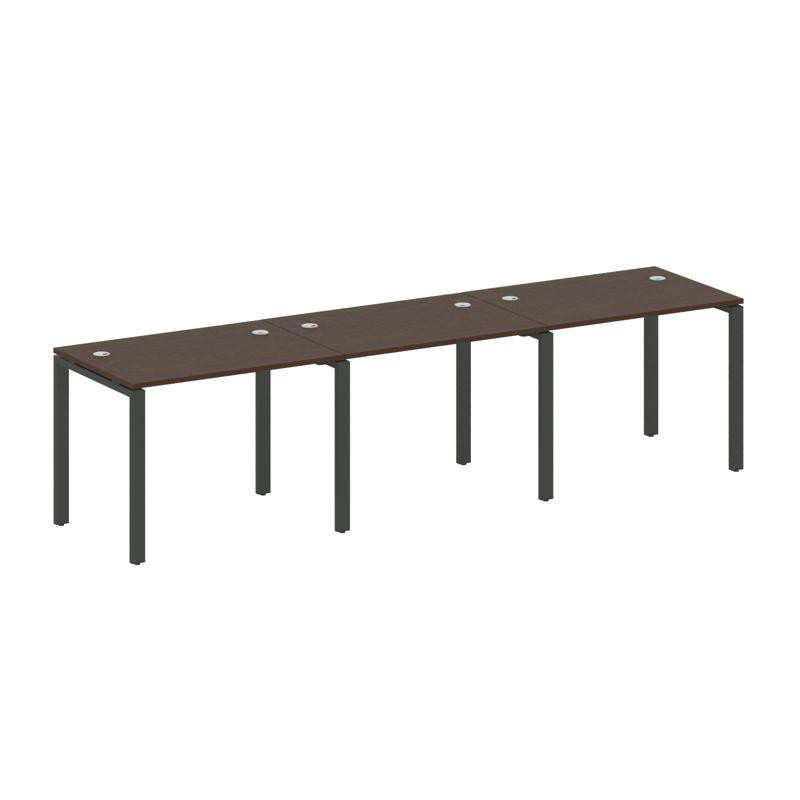 Metal System Рабочая станция на 3 места на П-образном м/к БП.СМ-3.1 Венге Цаво/Металл Антрацит 3000* Metal System Рабочая станция на 3 места на П-образном м/к БП.СМ-3.1 Венге Цаво/Металл Антрацит 3000*