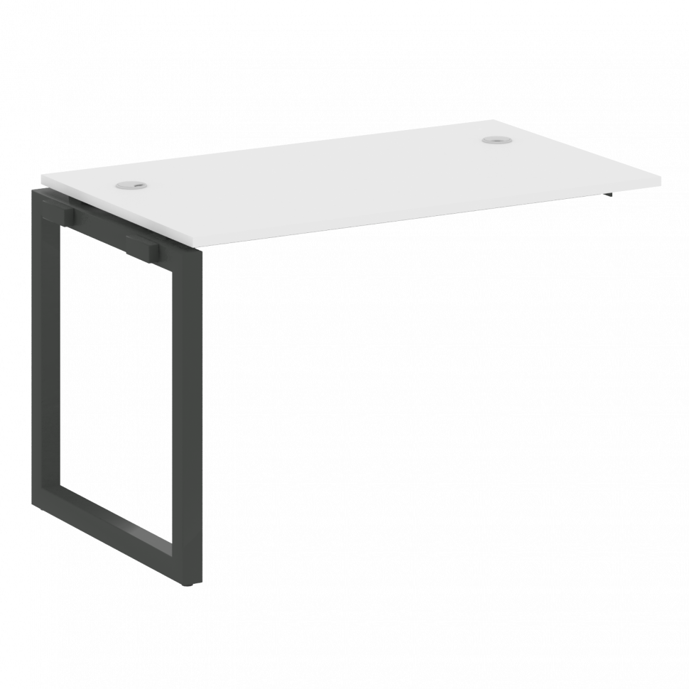 Metal System Quattro Проходной элемент рабочей станции на О-образном м/к 50БО.ПРС-СП-1.2 Белый/Метал Metal System Quattro Проходной элемент рабочей станции на О-образном м/к 50БО.ПРС-СП-1.2 Белый/Метал